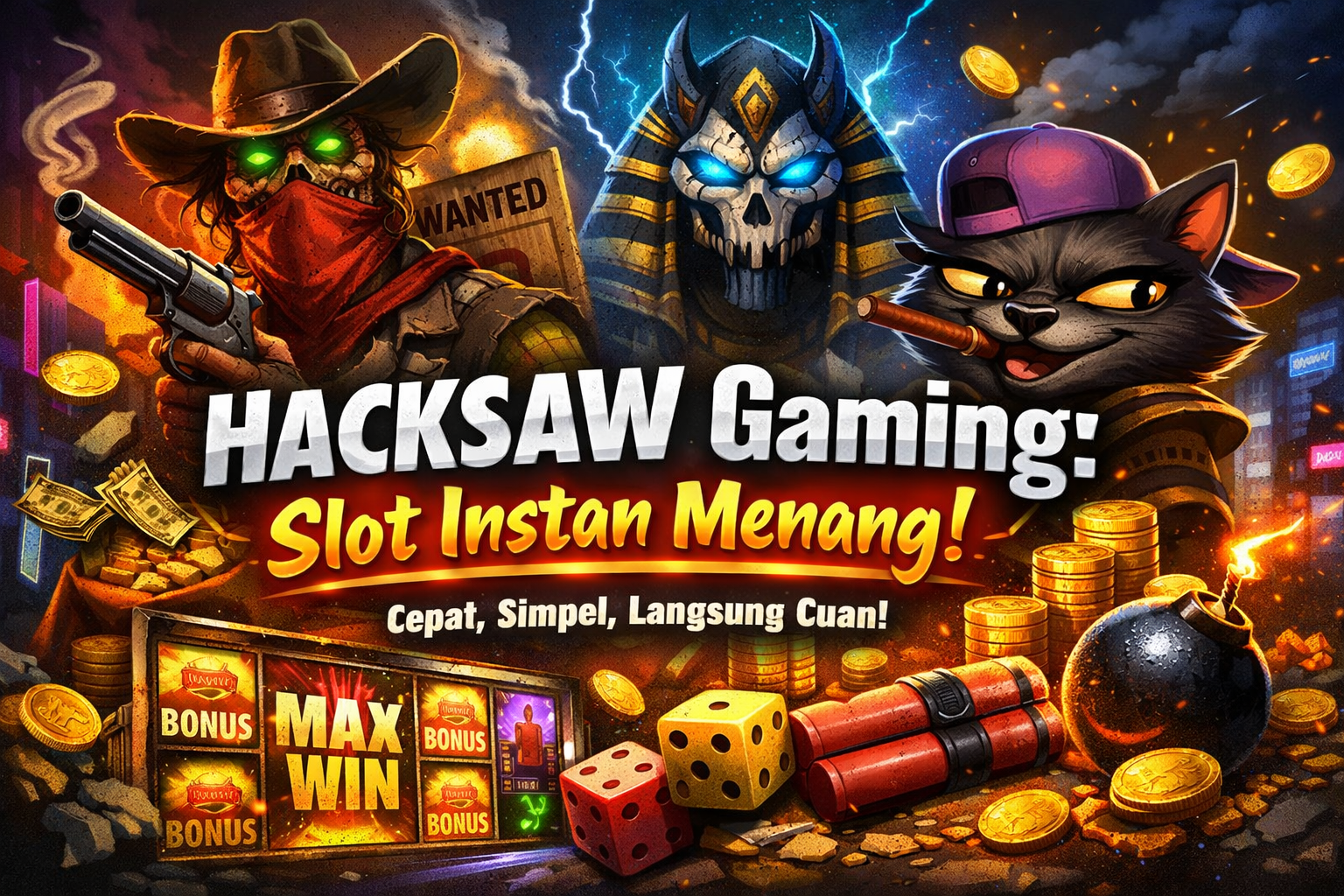 Mengenal Hacksaw Gaming: Provider Slot dengan Konsep Instan Menang yang Lagi Naik Daun