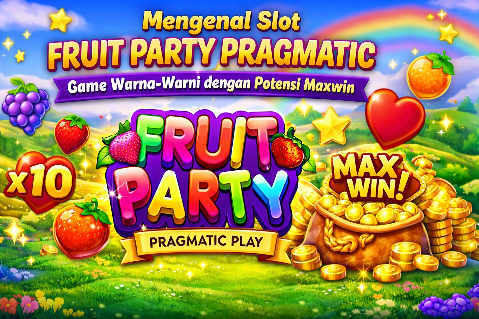 Mengenal Slot Fruit Party Pragmatic: Game Warna-Warni dengan Potensi Maxwin